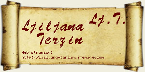 Ljiljana Terzin vizit kartica